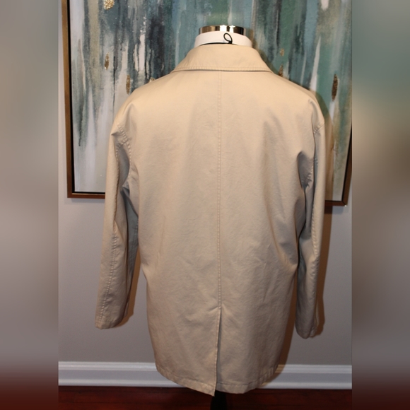 Club Monaco Men's Canvad Trench Jacket - Picture 3 of 9